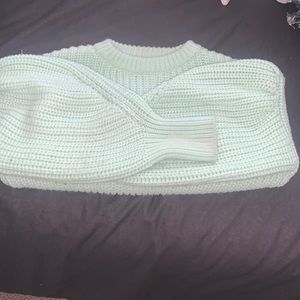 SeaFoam green Zara Sweater